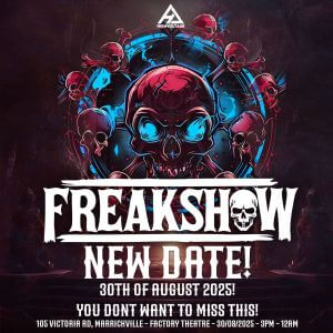 VIP FREAKSHOW TICKET AND SHIRT